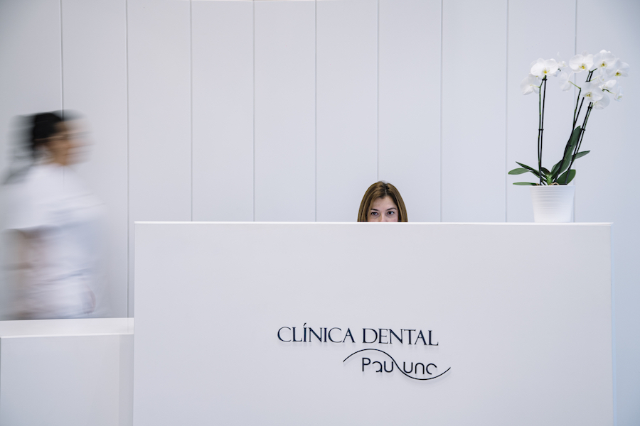 Recepción clinica dental en Alicante
