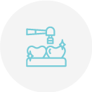 icono limpieza dental profesional